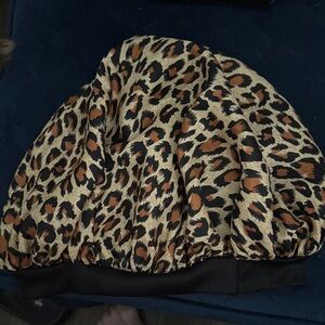 ✨Leopard Print Hair Bonnet